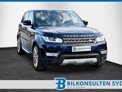 Svart (blå metallic) Begagnad 2017 Land Rover Range Rover Sport HSE SUV | 339 900 kr