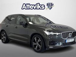 Mörkgrå Begagnad 2019 Volvo XC60 R-Design SUV | 354 900 kr (Marknadspris)