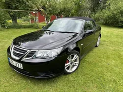 Svart Begagnad 2008 Saab 9-3 Cabriolet Vector Cab | 85 000 kr