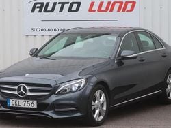 Mörkgrå (gråmetallic) Begagnad 2015 Mercedes C180 Avantgarde Sedan | 165 000 kr (Marknadspris)