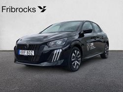 Svart Ny 2025 Peugeot 208 Halvkombi | 249 900 kr
