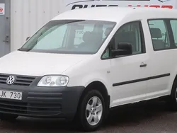 Vit Begagnad 2005 VW Caddy Minibuss | 39 900 kr (Dyr)