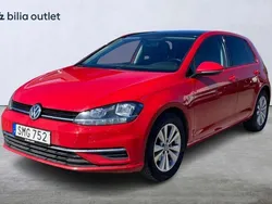 Röd Begagnad 2017 VW Golf VII Halvkombi | 144 900 kr (Bra pris)