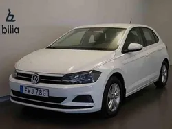Vit Begagnad 2019 VW Polo Halvkombi | 124 500 kr