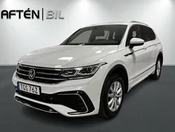 Vit Begagnad 2021 VW Tiguan Allspace R-line SUV | 369 900 kr (Lite dyr)