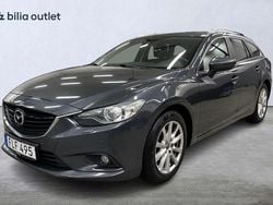 Grå Begagnad 2014 Mazda 6 Kombi | 119 900 kr (Marknadspris)