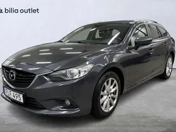 Grå Begagnad 2014 Mazda 6 Kombi | 129 900 kr (Lite dyr)