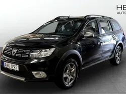 Svart (black) Begagnad 2018 Dacia Logan MCV Stepway Kombi | 109 800 kr (Marknadspris)