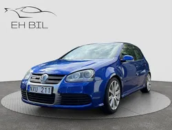 Blå Begagnad 2008 VW Golf VI R Halvkombi | 229 900 kr