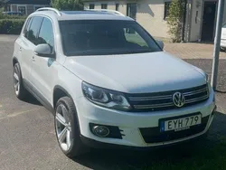 Vit Begagnad 2015 VW Tiguan Sportline SUV | 119 000 kr (Bra pris)