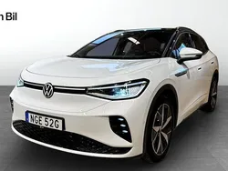 Vit (glacier white metallic bl) Begagnad 2022 VW ID.4 GTX SUV | 369 900 kr (Bra pris)