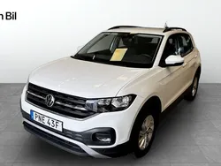 Vit Begagnad 2021 VW T-Cross Comfortline SUV | 189 900 kr (Marknadspris)