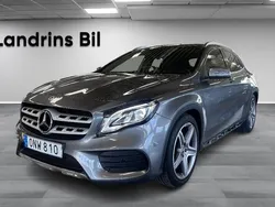 Mörkgrå Begagnad 2018 Mercedes GLA200 AMG line SUV | 239 900 kr (Marknadspris)