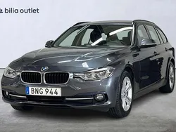 Grå Begagnad 2017 BMW 318 Sport Line Kombi | 189 900 kr (Marknadspris)