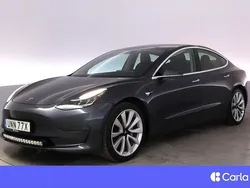 Grå Begagnad 2019 Tesla Model 3 Long Range Sedan | 264 900 kr (Marknadspris)