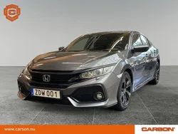 Mörkgrå Begagnad 2017 Honda Civic Elegance Halvkombi | 139 900 kr (Marknadspris)