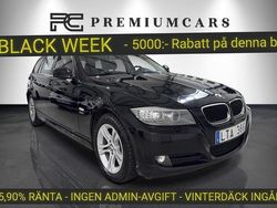 Svart Begagnad 2011 BMW 320 Kombi | 94 900 kr (Marknadspris)