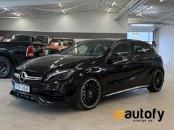 Svart Begagnad 2017 Mercedes A45 AMG AMG Halvkombi | 314 000 kr (Marknadspris)