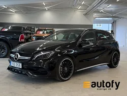 Svart Begagnad 2017 Mercedes A45 AMG AMG Halvkombi | 329 000 kr (Marknadspris)