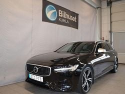 Svart Begagnad 2018 Volvo V90 R-Design Kombi | 259 000 kr (Lite dyr)