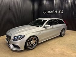 Silver Begagnad 2017 Mercedes C63 AMG AMG Kombi | 539 700 kr (Lite dyr)