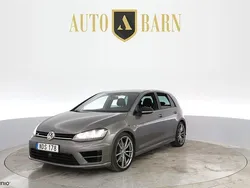 Grå Begagnad 2016 VW Golf VII R Halvkombi | 234 700 kr (Marknadspris)