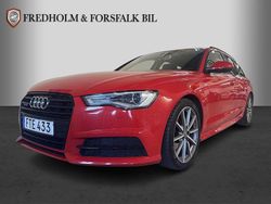 Röd Begagnad 2016 Audi A6 Exclusive Kombi | 209 000 kr (Marknadspris)