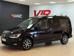 Svart Begagnad 2020 VW Caddy Maxi Life Life Minibuss | 374 800 kr (Superpris)