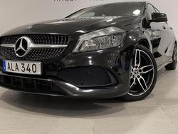 Svart Begagnad 2018 Mercedes A180 Style Halvkombi | 185 000 kr (Marknadspris)