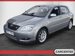 Grå Begagnad 2004 Toyota Corolla Sport Halvkombi | 39 900 kr (Lite dyr)