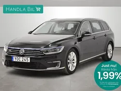 Svart Begagnad 2017 VW Passat GTE Kombi | 168 900 kr (Marknadspris)