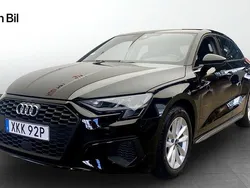 Svart Begagnad 2022 Audi A3 Sportback Proline Halvkombi | 234 000 kr (Marknadspris)