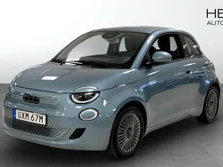 Blå (green) Begagnad 2021 Fiat 500e Icon Halvkombi | 209 900 kr (Marknadspris)