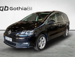 Svart Begagnad 2015 VW Sharan Minibuss | 149 900 kr (Lite dyr)