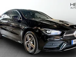 Svart (black) Begagnad 2022 Mercedes CLA250e Shooting Brake AMG Kombi | 339 900 kr (Bra pris)