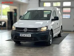 Vit Begagnad 2016 VW Caddy Minibuss | 149 500 kr (Superpris)