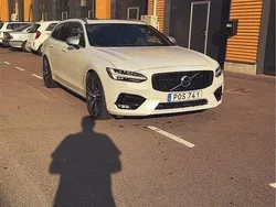 Vit Begagnad 2018 Volvo V90 R-Design Kombi | 320 000 kr (Marknadspris)