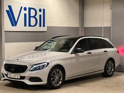 Svart Begagnad 2016 Mercedes C220 Avantgarde Kombi | 169 900 kr (Marknadspris)