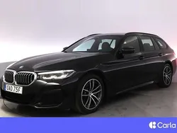 Svart Begagnad 2021 BMW 530e M Sport Kombi | 409 900 kr
