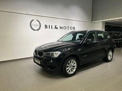 Svart Begagnad 2016 BMW X3 SUV | 199 900 kr (Marknadspris)