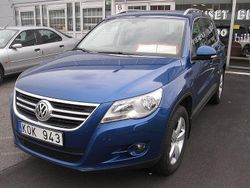 Blå Begagnad 2009 VW Tiguan Sportline SUV | 139 500 kr (Dyr)