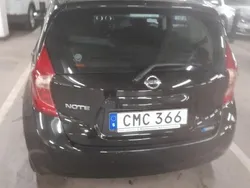 Svart Begagnad 2014 Nissan Note Minibuss | 61 500 kr (Marknadspris)
