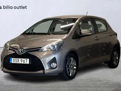 Brun Begagnad 2014 Toyota Yaris Active Halvkombi | 109 900 kr (Dyr)