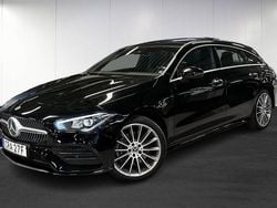 Svart (black) Begagnad 2023 Mercedes CLA250e Shooting Brake AMG line Kombi | 359 900 kr (Marknadspris)