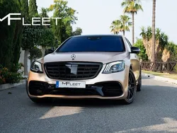 Vit (chrome rosé guld) Begagnad 2018 Mercedes S63 AMG AMG Sedan | 32 494 kr