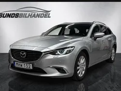 Grå Begagnad 2016 Mazda 6 Kombi | 149 900 kr (Bra pris)