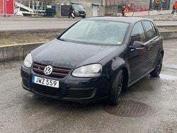 Svart Begagnad 2009 VW Golf VI GT Halvkombi | 59 999 kr (Marknadspris)