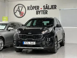 Svart Begagnad 2017 Kia Sportage GT-Line SUV | 194 900 kr (Bra pris)