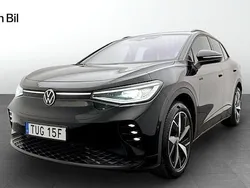 Svart Begagnad 2023 VW ID.4 GTX SUV | 379 900 kr (Bra pris)