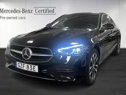 Svart Begagnad 2024 Mercedes C300e Avantgarde Sedan | 459 000 kr (Superpris)